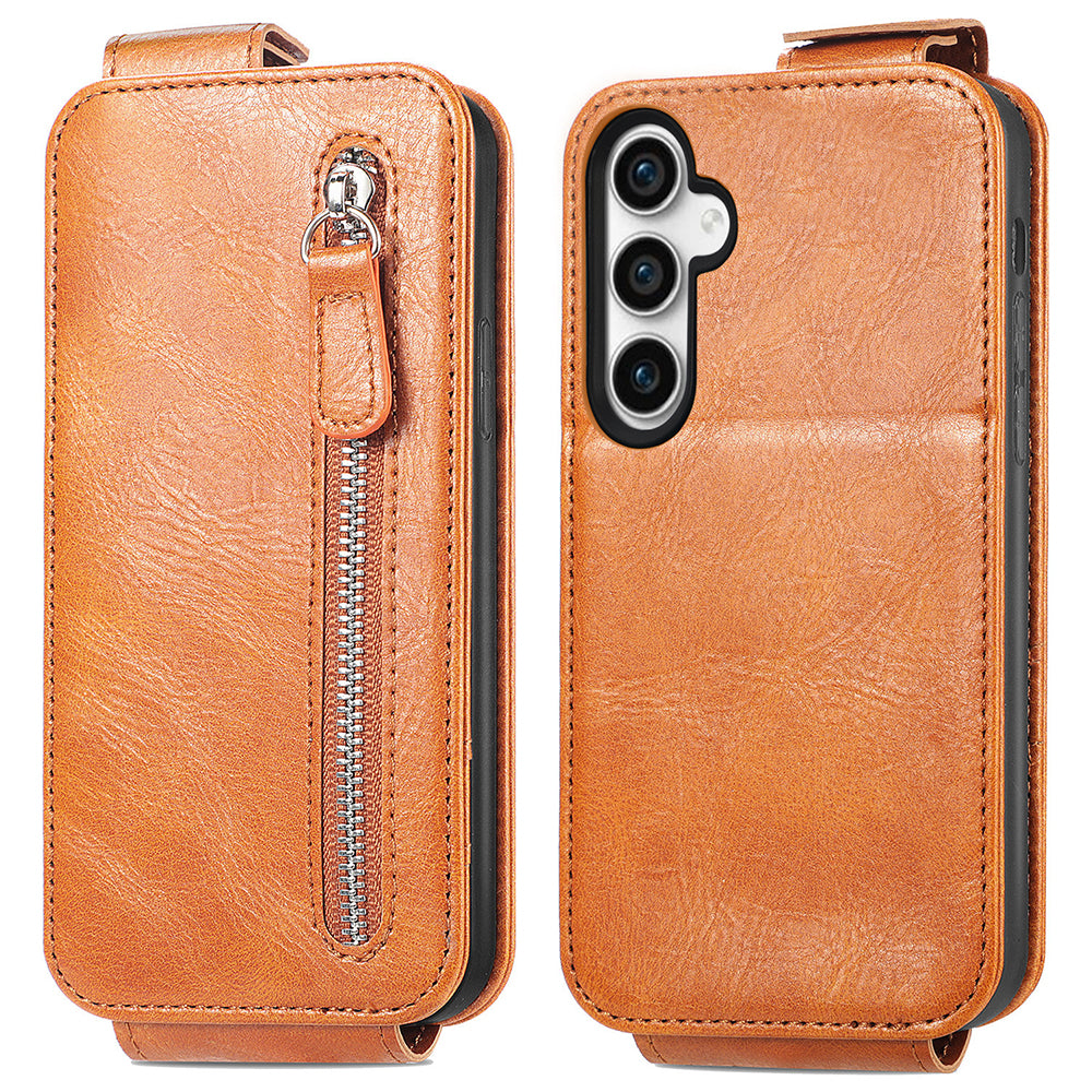 For Samsung Galaxy S23 FE PU Leather Stand Vertical Flip Phone Cover Wallet Protective Phone Case For Samsung Galaxy S23 FE PU Leather Stand Vertical Flip Phone Cover Wallet Protective Phone Case